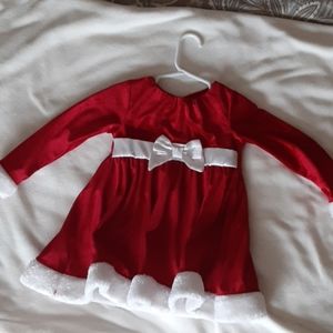 Christmas toddler girl dress size 24 months